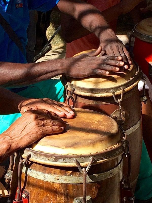 Percussions dans un contexte culturel