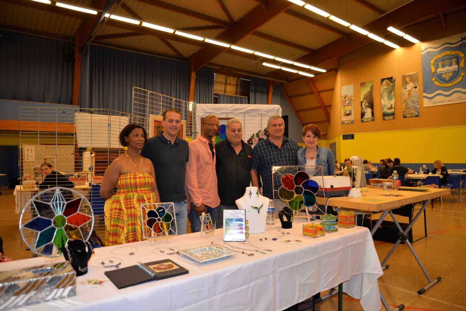 Stand d’Alizé Tropical au Forum des associations de Vigneux-sur-Seine en 2015